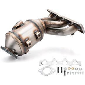 Catalytic Converter Kit Fit Hyundai Accent Veloster Kia Soul Rio 2012 2013 2014 2015 2016 2017 1.6L