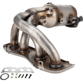 طقم المحول الحفاز الأمامي عالي التدفق مناسب مباشرة لتويوتا كامري سولارا 2002 2003 2004 2005 2006 2.4L يستبدل 25051-0H040 25051-0H010 674-811 in Kuwait