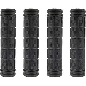 Zelerdo 2 Pairs Bike Handlebar Grips for Bikes