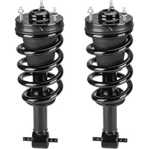 Front Strut Shock Assembly w/Coil Spring for Chevy Silverado/GMC Sierra 1500 2007-2013, Replace 139105, Left & Right, 2PCS