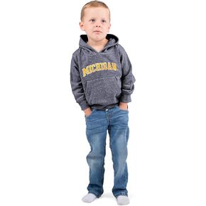 Little King NCAA Toddler Boys and Girls Knobby Hoodie Sweatshirt With Tackle Twill Letters-Sizes 2T 3T 4T 5T