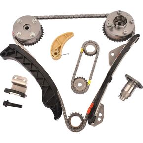 Timing Chain VVT Gear Sprocket Kit Replacement for 2009-2015 Toyota Prius Corolla Matrix Scion XD Pontiac Vibe 1.8L Part# 13070-0T010 13050-0T010