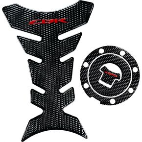 REVSOSTAR Tank Protector, Tank Pad Decal Stickers, Tank Side Traction Pad, Anti Slip sticker, Traction Side, Fuel Knee Grip Decal for CBR 600RR 2003-2006