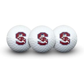 Team Effort NCAA Unisex-Adult Golf Ball Pack of 3 NCAA
