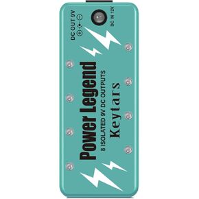 Keytars Guitar Pedal Power Supply Mini Power with 8 Isoluted Out Put 9V DC 300mA Short Circuit Protection US Adapter