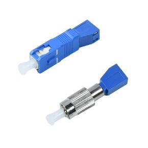 OFCN SC Male to LC Female Adapter and FC Male to LC Female Adapter Visual Fault Locator Fiber Adapter Hybrid Optical Fiber Convertor Adapter for Fiber Optic UPC Coupler Adapter