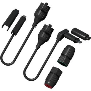 Starlink Cable, Starlink Ethernet Adapter SPX Plug to RJ45 Coupler Adapters Female Connectors Designed for Starlink Gen 2 Dishy and Router Starlink Accessories (Pair for Dish and Router)