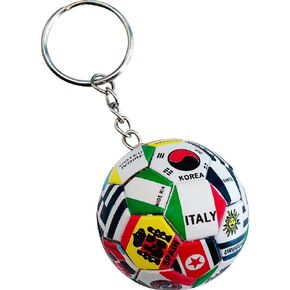 hefeilzmy Sports Ball Key Chain Football Match World Cup Team Keychains