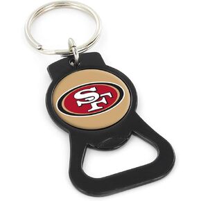 aminco NFL unisex-adult Bottle Opener Keychain