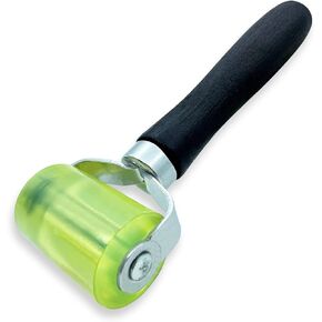 Car Audio Sound Deadening Application Wheel Roller, Car Sound Deadening Rubber Roller, 1.4x2 Inches Noise Filter Application, Sound Dampening, Heat Insulation, Wallpaper Application
