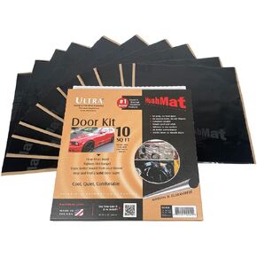10200 Door Kit - (10) 12" x 12" Black Ultra Sheets - 10 Square Feet
