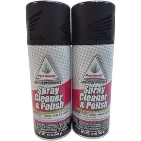 HONDA 08732-SCP00 Spray Cleaner and Polish, 12 oz., 2 Cans
