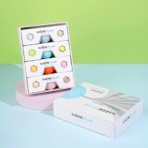 Kaede Plus Golf Mixed Colored Distance Golf Balls 12 Colors (One Dozen)