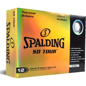 Spalding SD Tour 12 Ball Pack - White