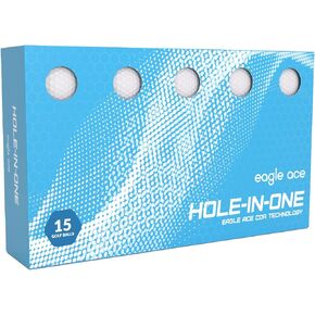 Eagle Ace™️ Hybrid Golf Balls-2 Layers-Maximum Distance,Optimal Spin Control (2024 Version-15-Pack)