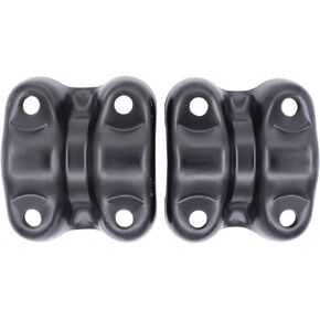 NewYall Pack of 2 Rear Axle Spring U Bolt Top Plate Bracket