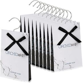 Scented Sachets for Drawers and Closets, Fresh Scents Packets for Linen Closet, Bedrooms, Entrances, Living Rooms – Home Fragrance Air Freshener Bulk Pack of 5 – Sapphire Musk Scent - Small