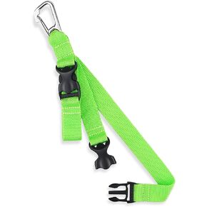 Owekfifv Scuba Fin & Mask Holder, Diving BC Fins Keeper and Mask Clip with Two Quick-release Loop Lanyard Webbing Strap