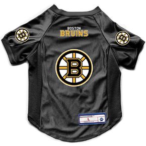 Littlearth NHL Boston Bruins Stretch Pet Jersey, Team Color, Medium