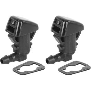 X AUTOHAUX 2pcs BT4Z-17603-A Windshield Washer Nozzle Jet Spray Single Hole for Ford Edge 2011-2015 for Lincoln MKX 2011-2015