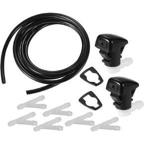 F FIERCE CYCLE Windshield Washer Nozzle for Dodge Windscreen Washer Nozzle 1 Set