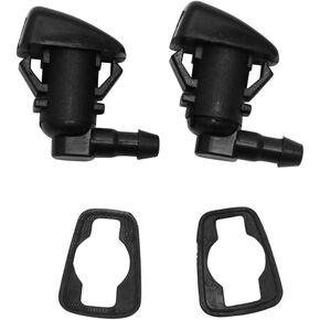 ZHParty 2 Pcs Front Windshield Washer Nozzle Wiper Spray Jet Kit fit for GMC Acadia 07-15, Chevroelt Traverse 09-17, Buick Enclave 07-11, Saturn Outlook 07-10 - Replaces OEM # 15247800, 25823360