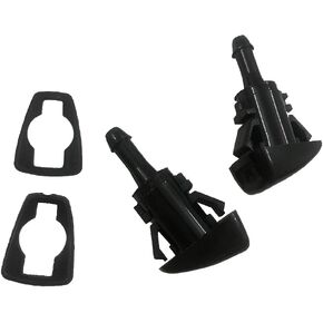2PCS Replacement Windshield Washer Wiper Nozzle Spray Kit fit for Chrysler PT Cruiser Dodge Ram Avenger Journey Jeep Compass 4805742AB 5116079AA