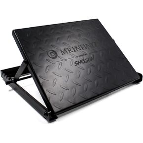 Shogun Slant Board for Squats - Premium Steel VMO Board for Calves Knees Toes & Ankles - Improve Posture with Stretching - Standing Slant Board - Adjustable Fitness Equipment - Calf Stretcher Workout