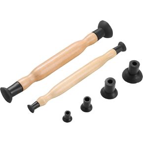Acymner Valve Lapper Tool Set with 4 Suction Plates | Double Ended Valve Hand Lapping Grinding Sucker Kit, Suitable for Vehicle Maintenance and Repair
