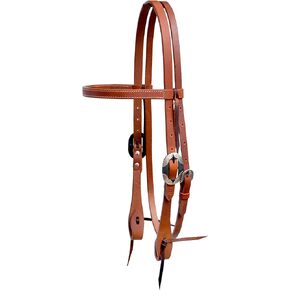 BLACK HOOF Handcrafted Designer Hardware Working Tack Headstall