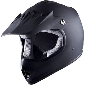 WOW Youth Kids Motocross BMX MX ATV Dirt Bike Helmet Star Matt Pink