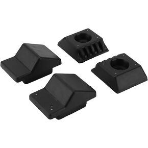 Aramox Trunk Stop Buffer, 4pcs Tailgate Stop Buffer Rubber Replacement for Mercedes W124 A124 C124 S124, OE: A1247580044, A1247580144, 1247580044, 1247580144