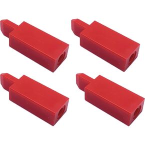 Piano Key Bushing Cauls for 3.4 to 3.7mm Keypins Installing New Piano Key Bushings Repair Parts 4Pcs