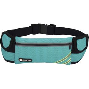 Slim Running Belt Fanny Packs for Women Men, Reflective Waist Pack Phone Holder for Walking Fitness Workout Exercise,Water Resistant Running Travel Belt Bag Jogging Pouch, Gym Accessories for Runner