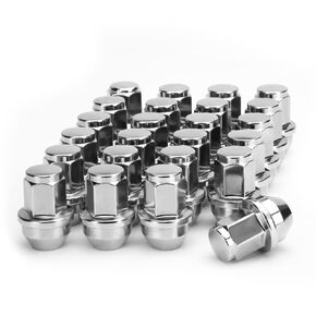 14x1.5 Lug Nuts Black, 32pcs M14x1.5 Thread OEM Lug Nut HCPZ-1012-B HCPZ-1012-A fit for 2017-2023 Ford F250 F350 Super Duty, Closed End Mag/Flat Seat Lug Nuts