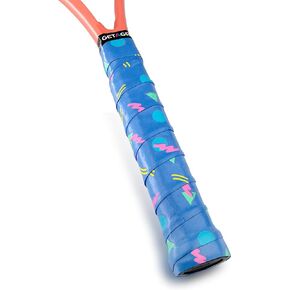 Get A Grip - Custom Tennis Racket Grip Tape - Anti-Slip/Quick-Drying Tennis Overgrips - Precut Badminton Racket Grip with Finishing Tape