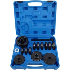 KUNTEC 23Pcs FWD Front Wheel Drive Bearing Adapters Puller Press Replacement Installer Removal Tool Kit
