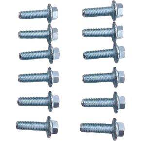 Exhaust Manifold Bolts, Is Header Bolts,Manifold Header Bolts for GM LS1 LS3 LS2 LSX ICT LM7 LR4 LQ4 LS6 LQ9 L33 LH6 L92 L76 L99 L96 L82 L83 L84 L86 L87 LT1 551696，12 PCS