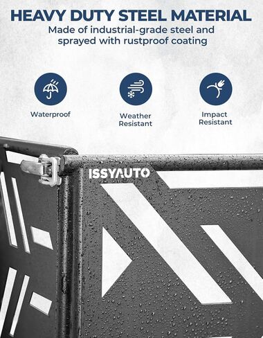 موسع سرير الشاحنة القابل للطي من ISSYAUTO متوافق مع موسع سرير الشاحنة Ford F150 2021-2024، موسع الباب الخلفي القابل للتخزين، لا يتطلب الحفر in Saudi Arabia