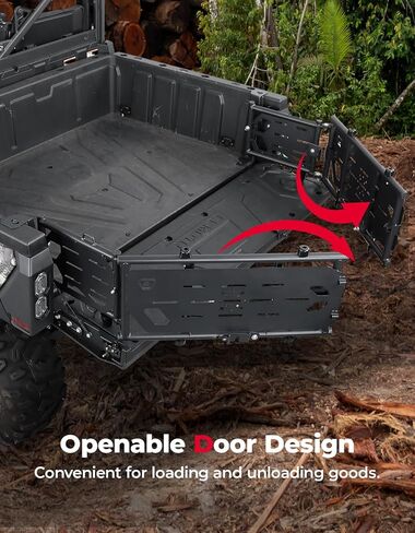موسع سرير KEMIMOTO متوافق مع CFMOTO Uforce 1000/1000 XL 2019-2024، ملحق سرير UTV لغطاء السرير 1000 ملحق in Kuwait