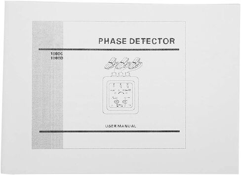 Oumefar Non-Contact Phase Sequence Detector with Magnetic Base Etcr1000c Tester Meter AC 70-1000v Rotation Monitor Phase Meter for Industry with a Clamping Line Length of 0.6 M Phase Meter in Saudi Arabia