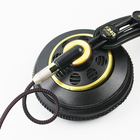كابل ترقية الصوت البديل من NewFantasia متوافق مع سماعات AKG K240، K240S، K240MK II، Q701، K702، K141، K171، K181، K271s، K271 MKII، M220، Pioneer HDJ-2000 1.2 متر/4 أقدام in Saudi Arabia