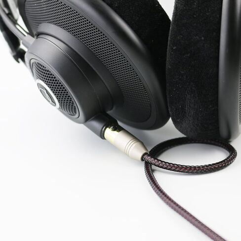 كابل ترقية الصوت البديل من NewFantasia متوافق مع سماعات AKG K240، K240S، K240MK II، Q701، K702، K141، K171، K181، K271s، K271 MKII، M220، Pioneer HDJ-2000 1.2 متر/4 أقدام in Saudi Arabia