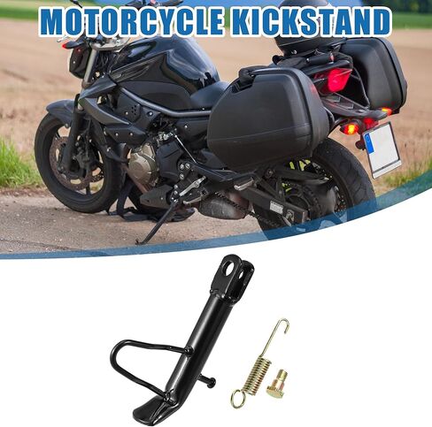مسند دراجة نارية ABSOPRO 16 سنتيمتر 6.30 "نونسليب دراجة نارية القدم الجانب حامل وقوف السيارات القدم دعم الحديد in Kuwait