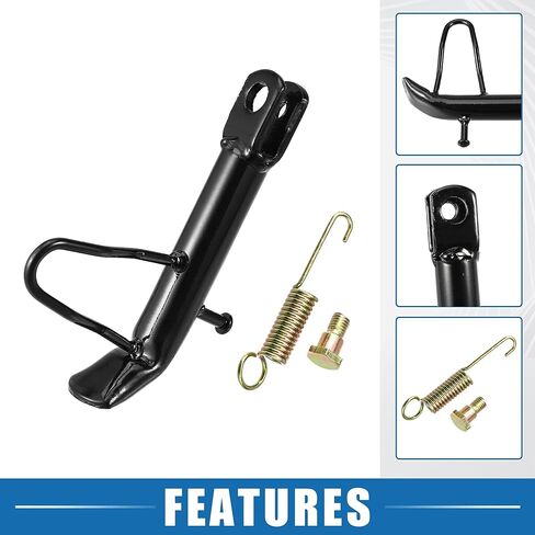 مسند دراجة نارية ABSOPRO 16 سنتيمتر 6.30 "نونسليب دراجة نارية القدم الجانب حامل وقوف السيارات القدم دعم الحديد in Kuwait