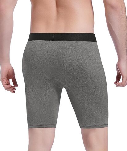 AENLLEY 6 Pack Workout Compression Shorts for Men - Spandex Athletic Running Baselayer Fitness Underwear in Saudi Arabia