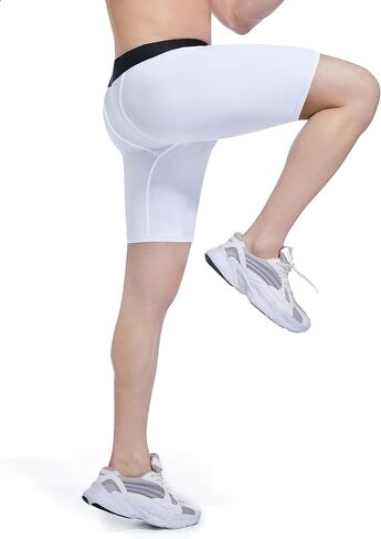 AENLLEY 6 Pack Workout Compression Shorts for Men - Spandex Athletic Running Baselayer Fitness Underwear in Saudi Arabia