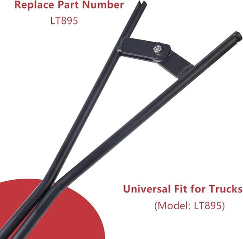 أداة زنبركية لأحذية فرامل الشاحنة LT895، مثبت وإزالة زنبركية دبوس مرساة، فولاذ أسود متوافق مع جميع نوابض مرساة حذاء فرامل الهواء من إيتون in Kuwait