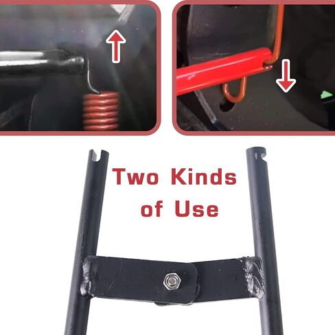 أداة زنبركية لأحذية فرامل الشاحنة LT895، مثبت وإزالة زنبركية دبوس مرساة، فولاذ أسود متوافق مع جميع نوابض مرساة حذاء فرامل الهواء من إيتون in Kuwait