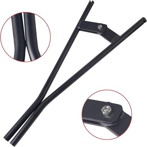 أداة زنبركية لأحذية فرامل الشاحنة LT895، مثبت وإزالة زنبركية دبوس مرساة، فولاذ أسود متوافق مع جميع نوابض مرساة حذاء فرامل الهواء من إيتون in Kuwait